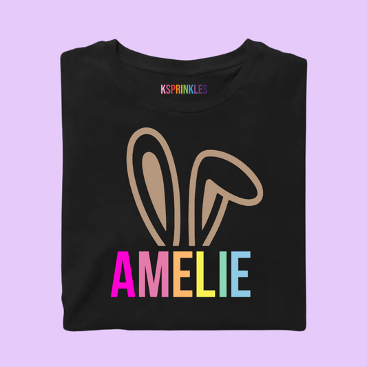 BX001 RAINBOW NAME EASTER TSHIRT